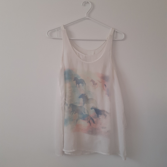 Gentle Fawn Tops - Gentle Fawn Graphic Sleeveless Tee